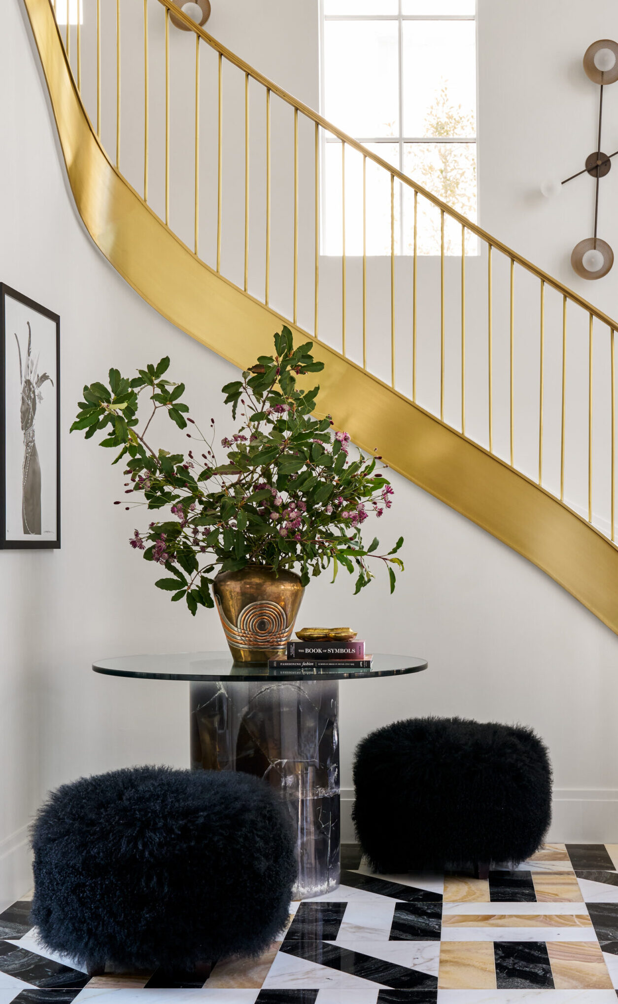 Morgan Farrow Interiors - Stair - Entry Way